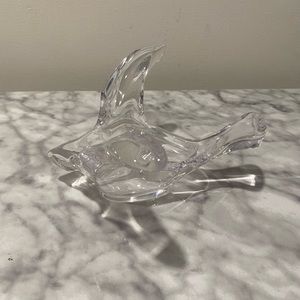 Vintage Princess House Crystal Dove